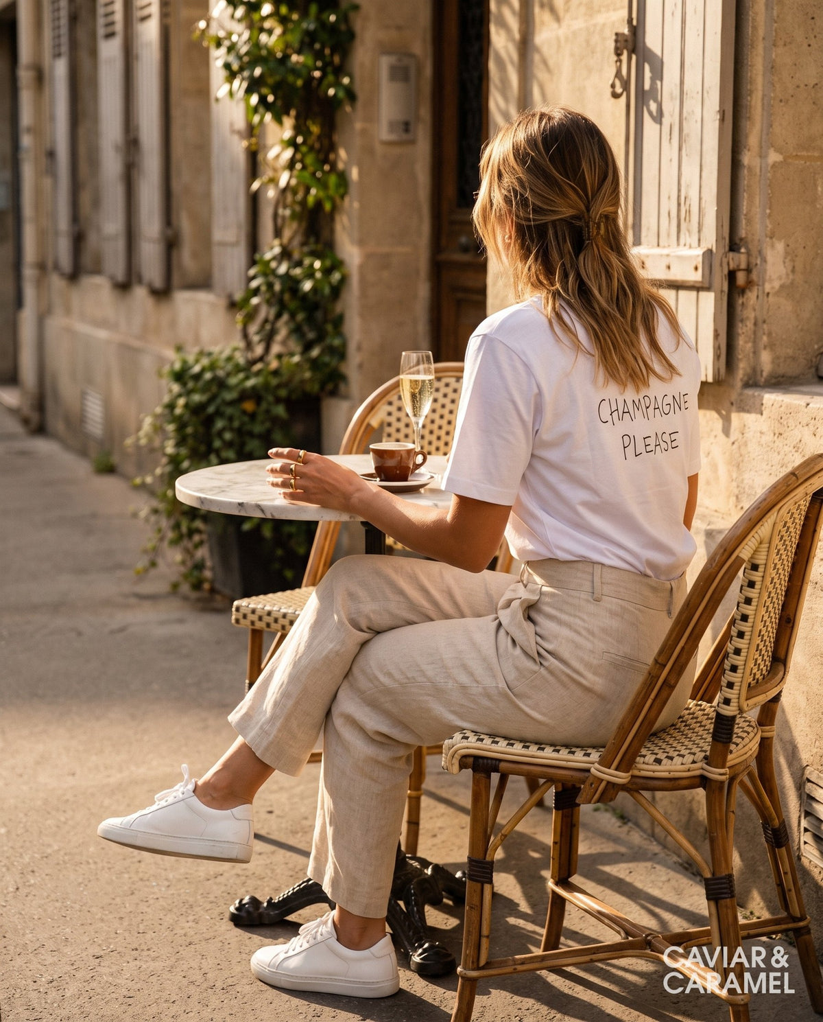 Caviar & Caramel t-shirt lifestyle